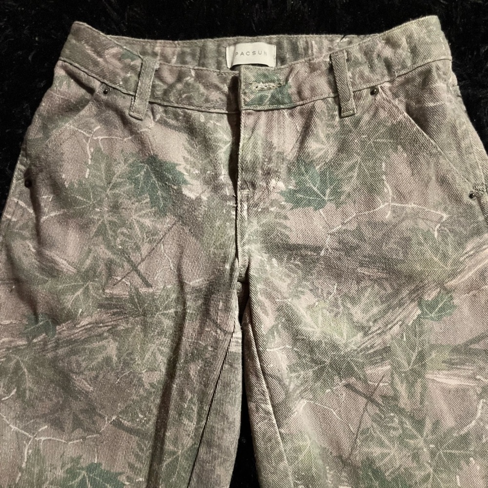 PacSun Low-Rise Camo Baggy Jeans